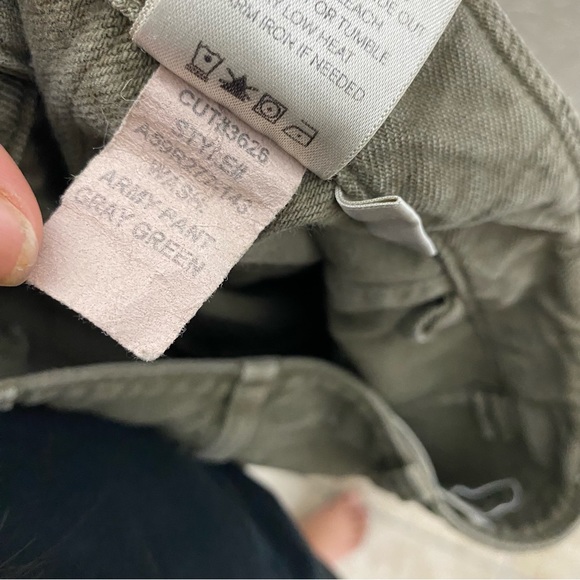 AMO Army Pant Gray Green size 24 - Picture 11 of 14
